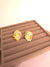 Swirl Sparkle Stud Earrings