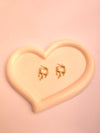 Modern Abstract Gold Hoops