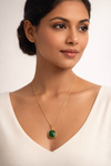 Royal Green Pendant Chain