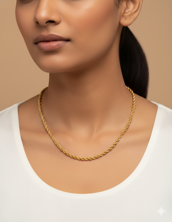 Classic Rope Gold Chain