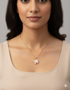 Minimal Elephant Pendant Chain