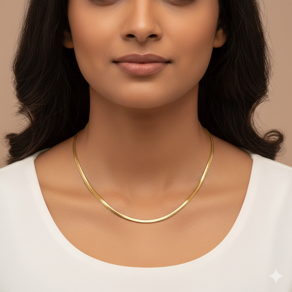 Classic Thin Gold Snake Chain