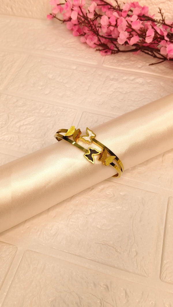 Soft Glow Butterfly Bracelet