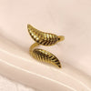 Twin leaf Elegance Ring