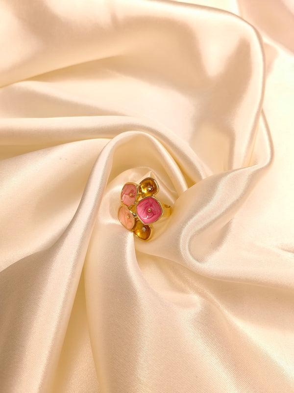 Blush Bloom Flower Ring