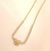 Crystal Grace Bow Chain