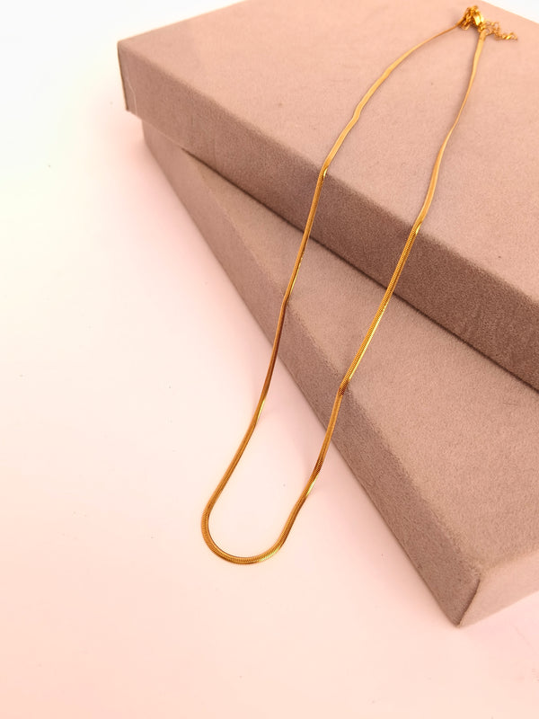 Classic Thin Gold Snake Chain