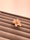 Blossom Petal Enamel Adjustable Ring