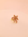 Blossom Petal Enamel Adjustable Ring