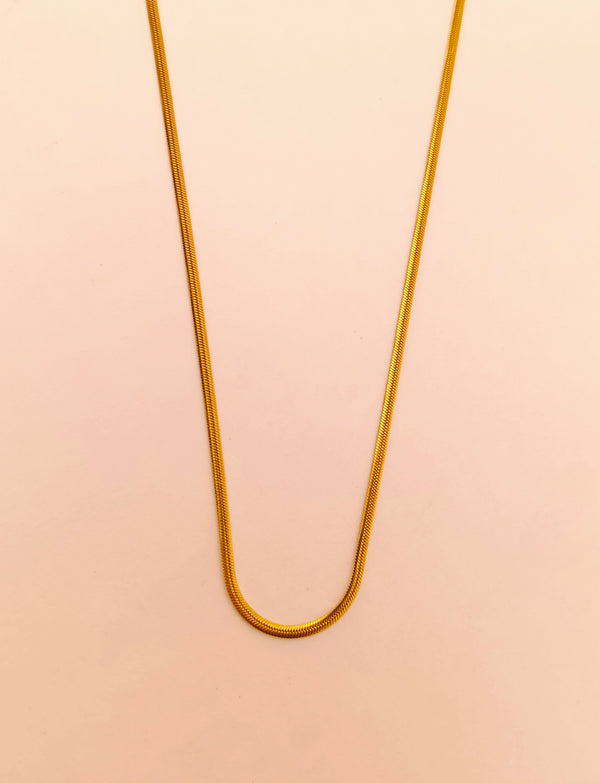 Classic Thin Gold Snake Chain