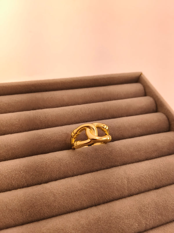 Golden Interlock Minimal Ring