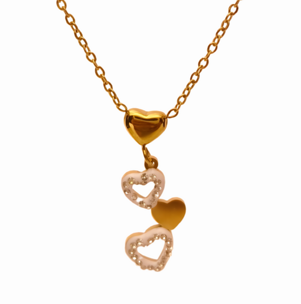 Forever Hearts Pendant Chain