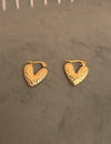 Heart Shape Hoops