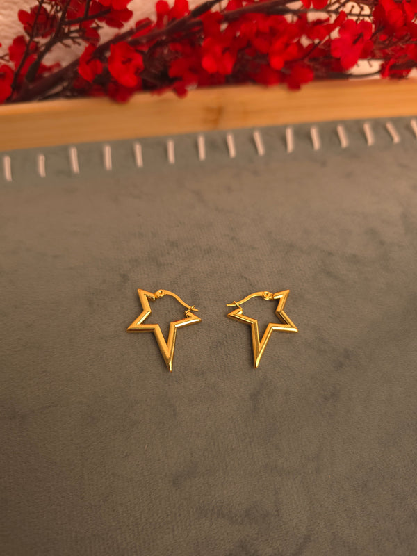 Star Spark Hoops