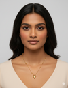 Heart Drop Pendant Chain