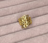 Eterna Leaf Band Ring