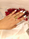 Eterna Leaf Band Ring