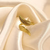 Twin leaf Elegance Ring