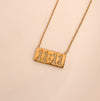 Angel Number Pendant Chain Necklace