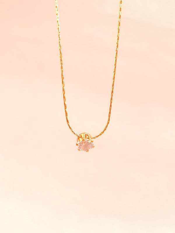 Diamond-Look Everyday Pendant Chain