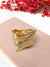 Golden Leaf Wrap Hand Cuff