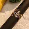 Golden Harmony Wrap Hand Cuff
