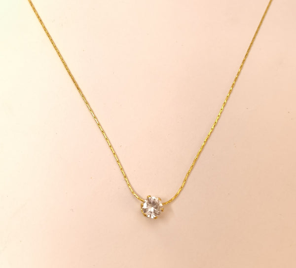 Diamond-Look Everyday Pendant Chain