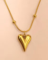 Heart Drop Pendant Chain