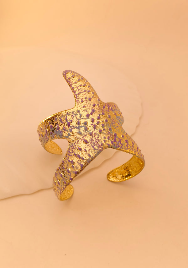 Ocean Star Fish Textured Hand Cuff