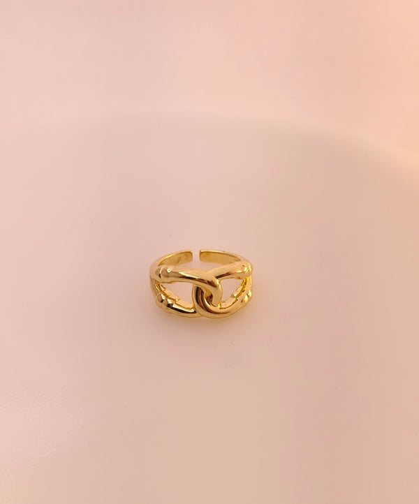 Golden Interlock Minimal Ring