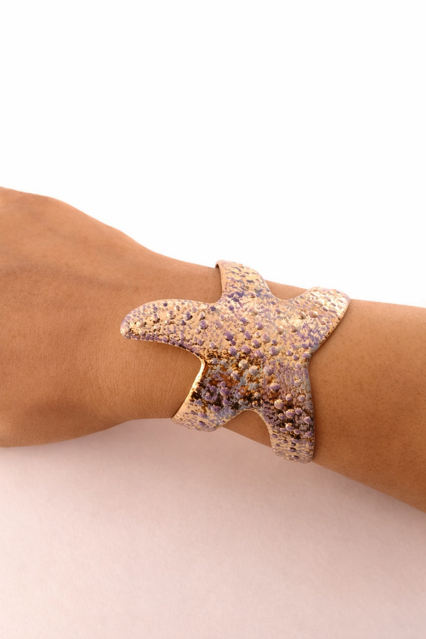 Ocean Star Fish Textured Hand Cuff